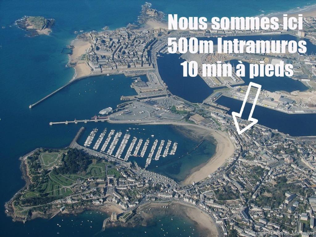 L'Atelier - Plage A 50M Et Remparts A 500M Saint-Malo Exterior photo